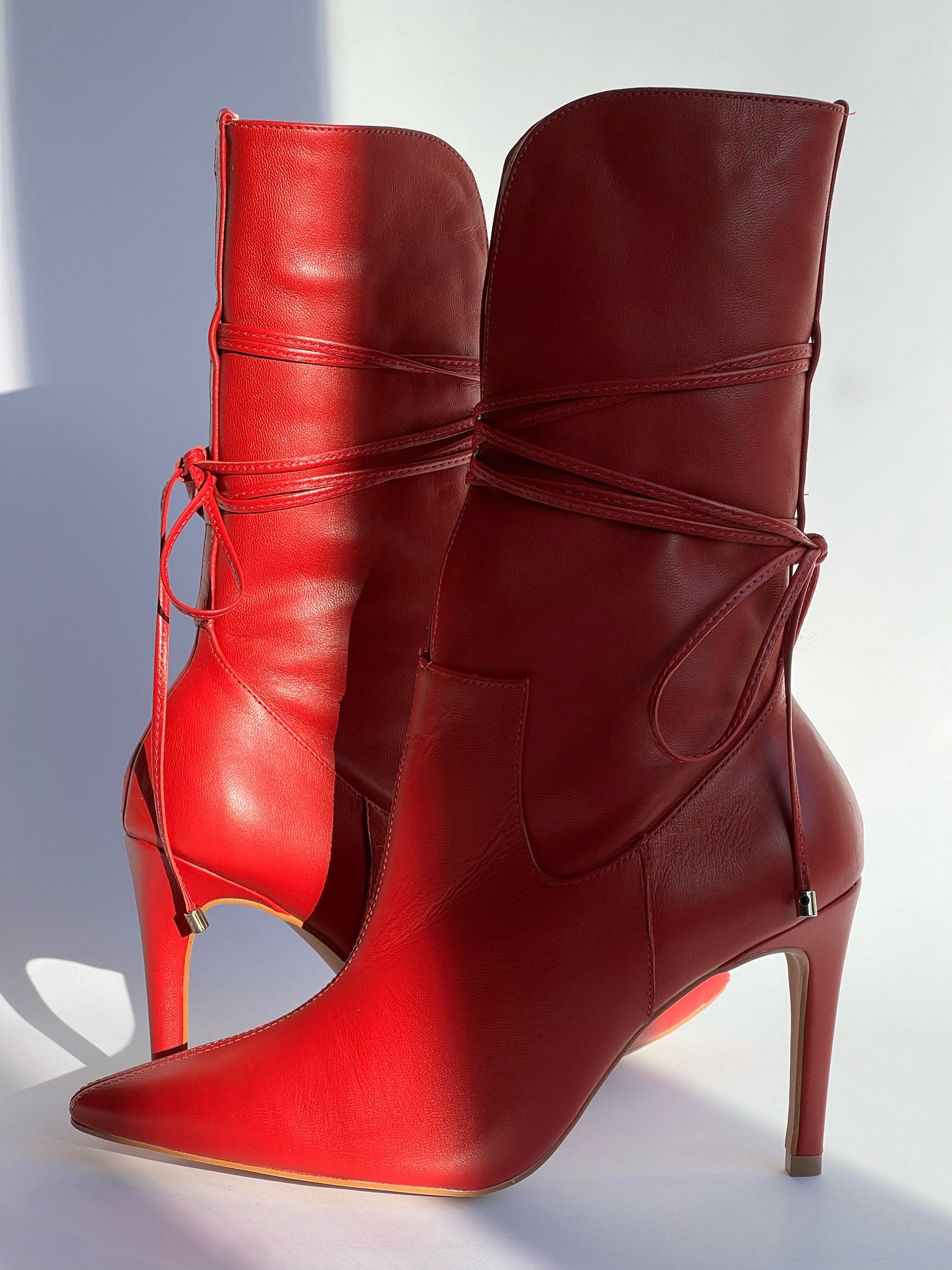 Bota Augusta Rojo