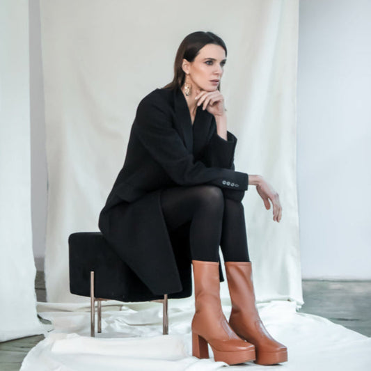Botin Penelope Camel