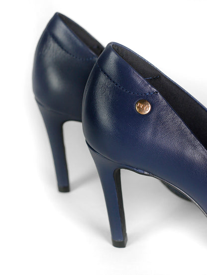 Stiletto Azul Marino