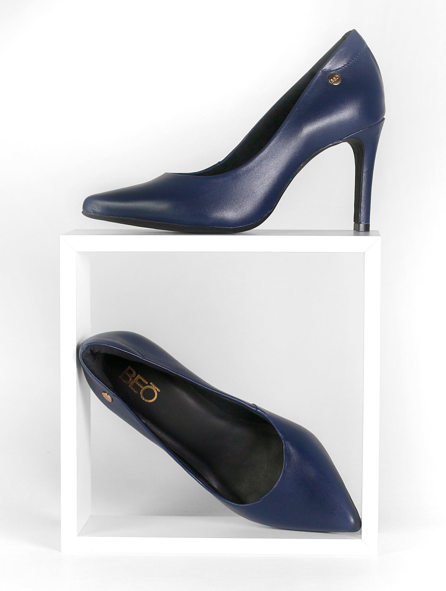 Stiletto Azul Marino