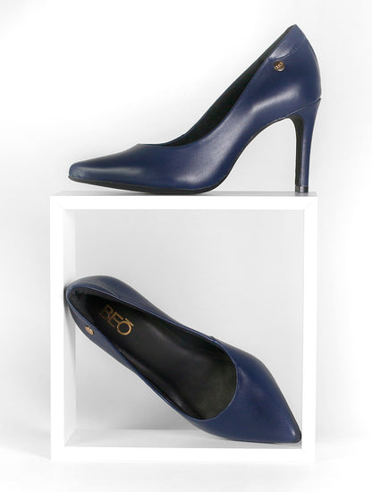 Stiletto Azul Marino