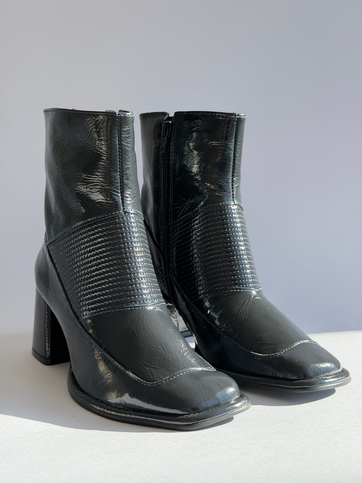 Botines Nadia Azul Marino