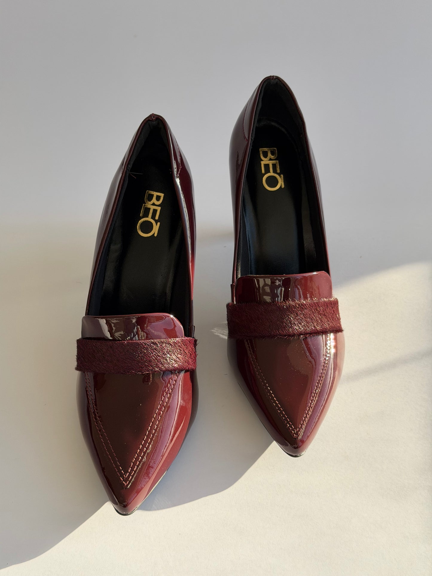 Zapatos Leonor Burdeos