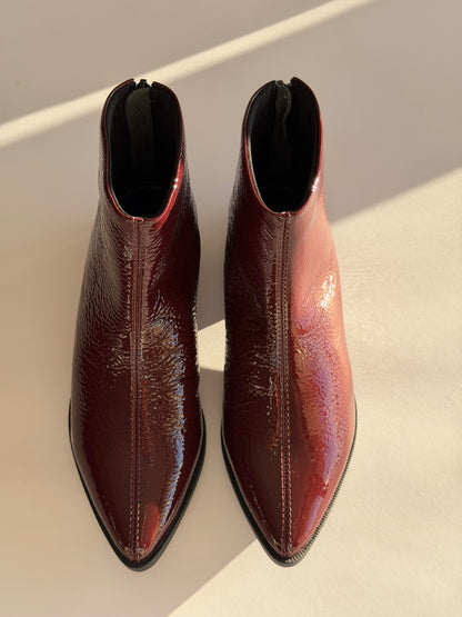 Botines Cos Burdeos
