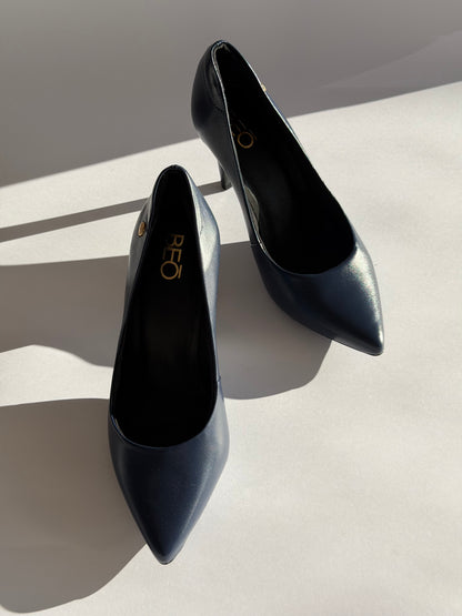 Stiletto Azul Marino