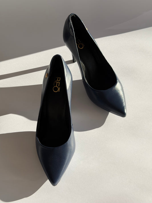 Stiletto Azul Marino