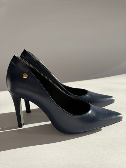 Stiletto Azul Marino