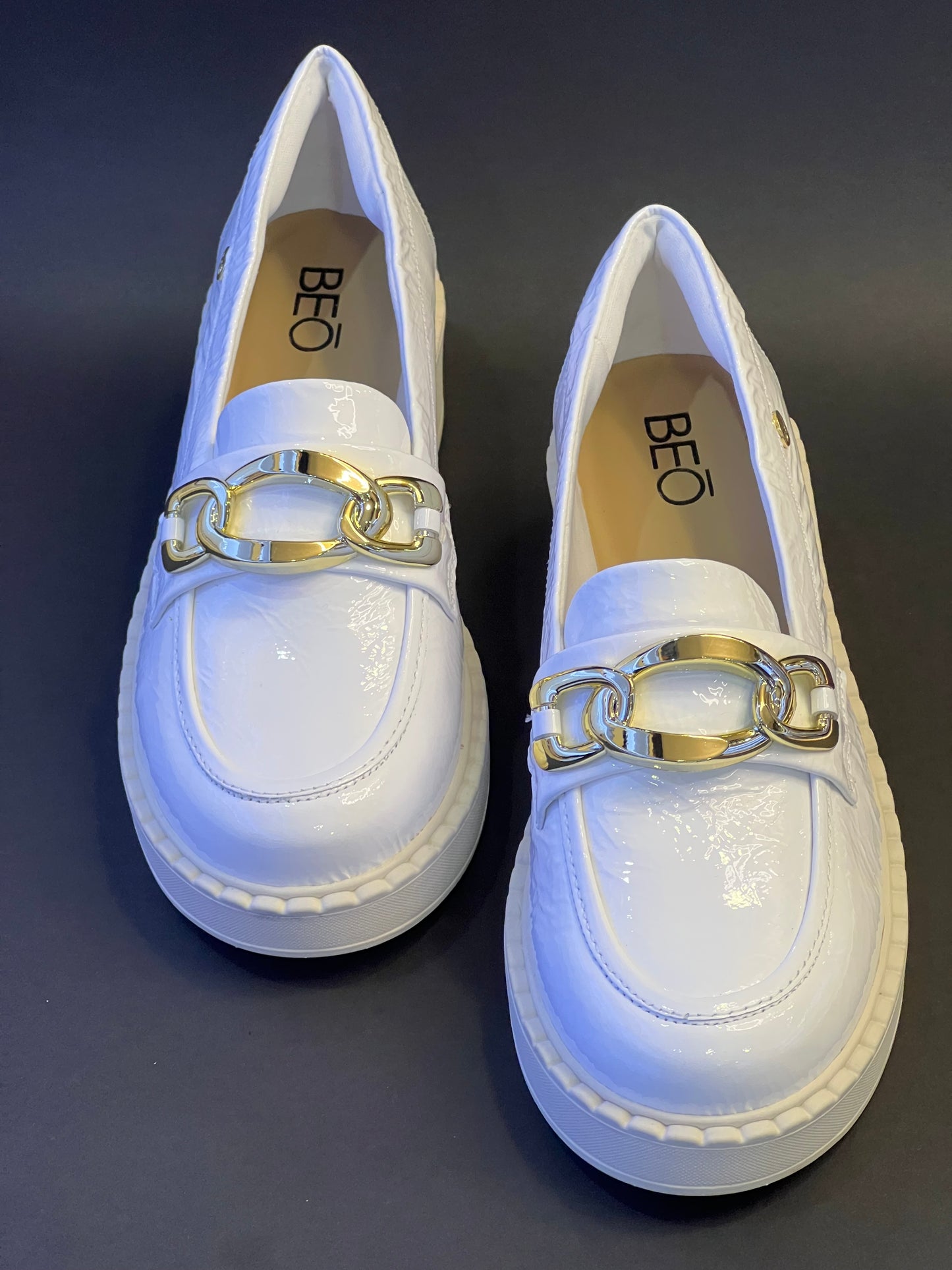 Mocasín Verona Blancos