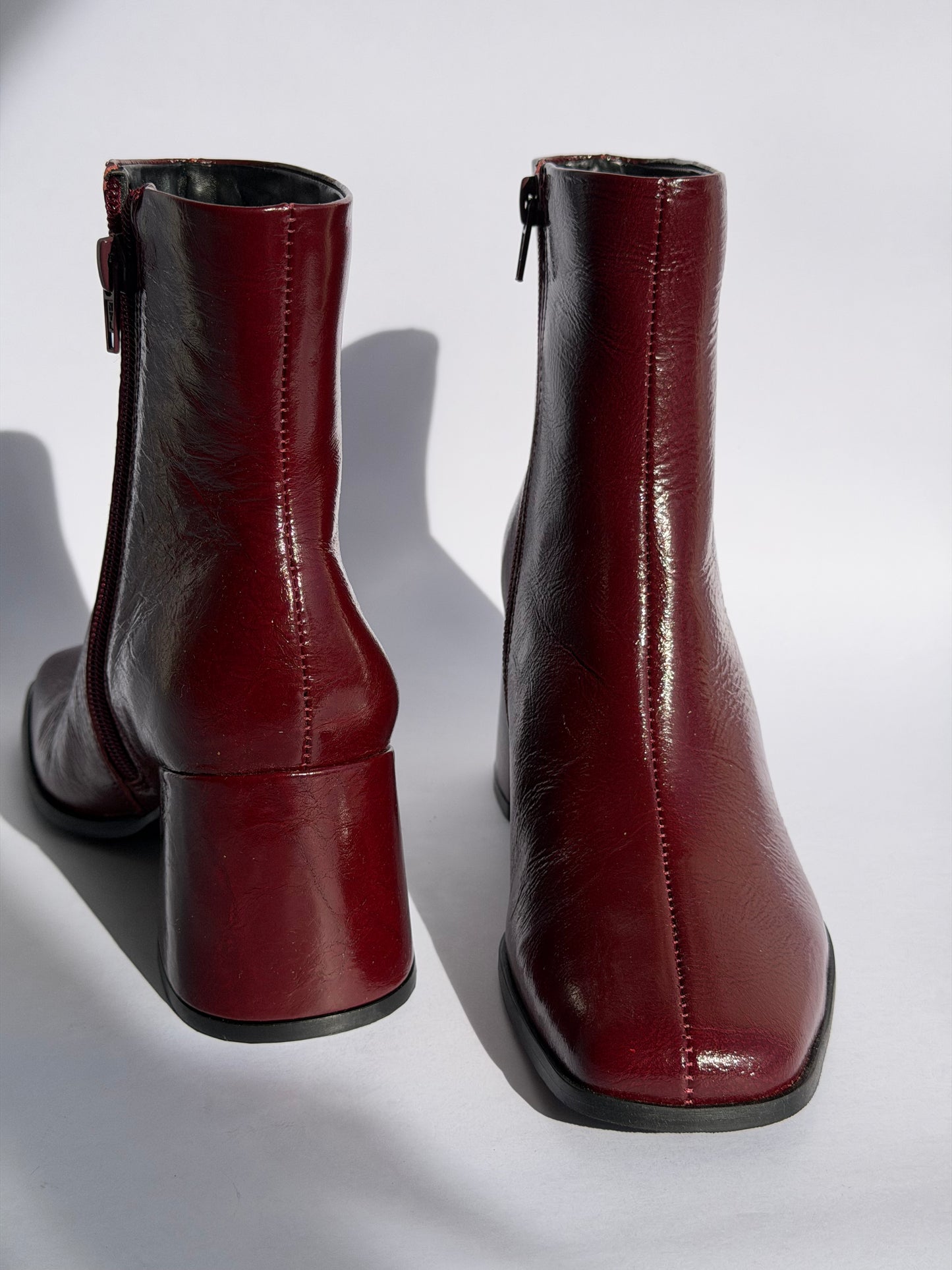 Botines Simone Burdeos