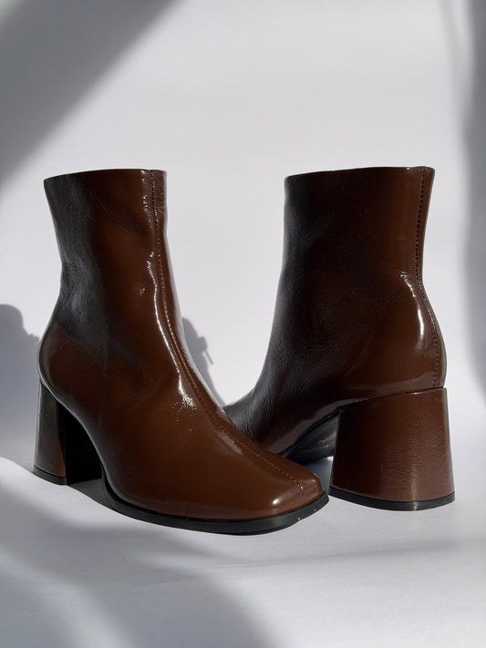 Botines Simone Marrón