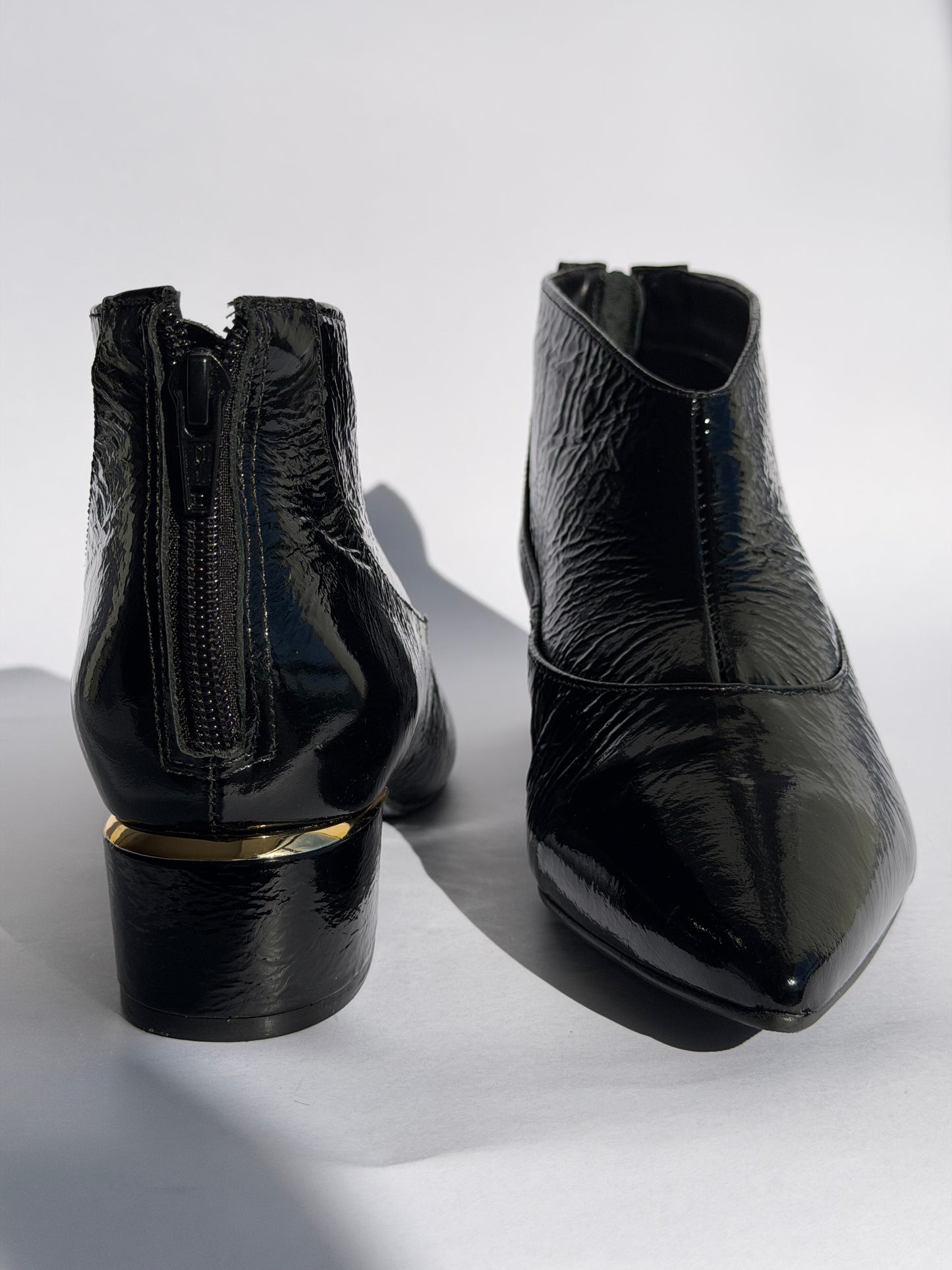 Botines Rosa negros