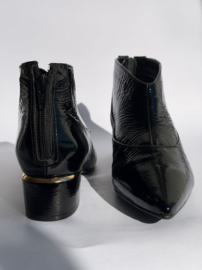 Botines Rosa negros