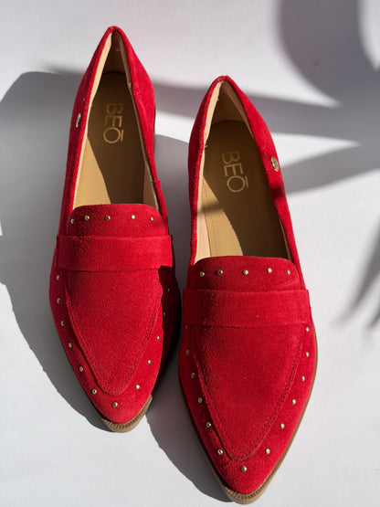 Mocasín Mykonos Rojos