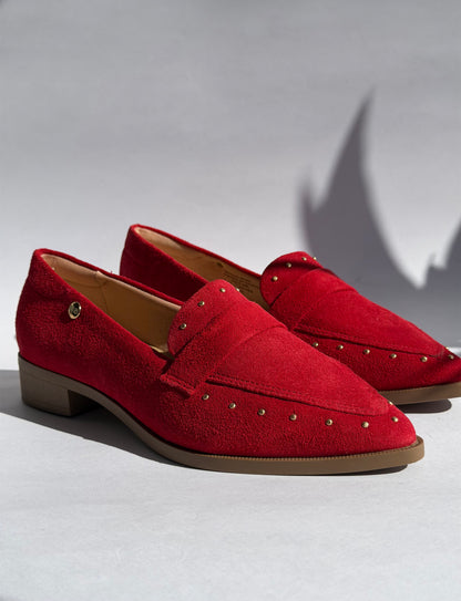 Mocasín Mykonos Rojos