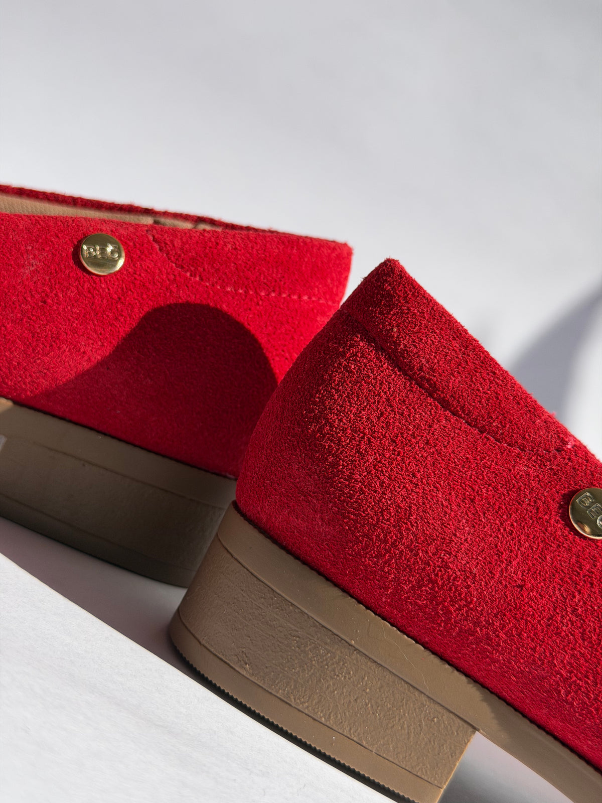 Mocasín Mykonos Rojos