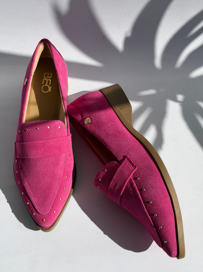 Mocasín Mykonos Fucsia