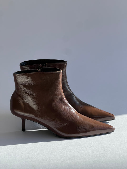 Botines Juana Marrón