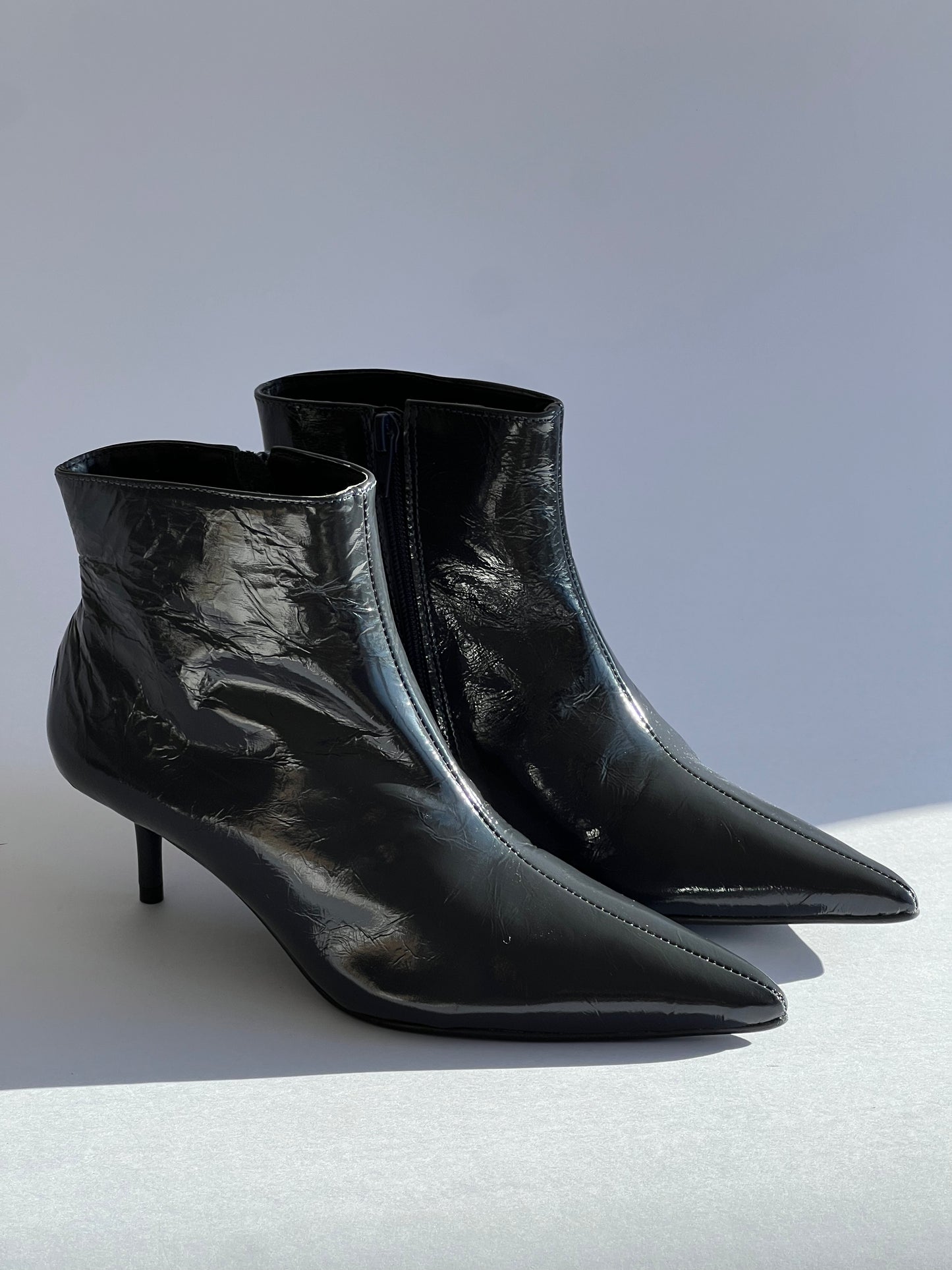 Botines Juana Azul Marino