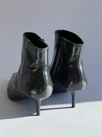 Botines Juana Azul Marino