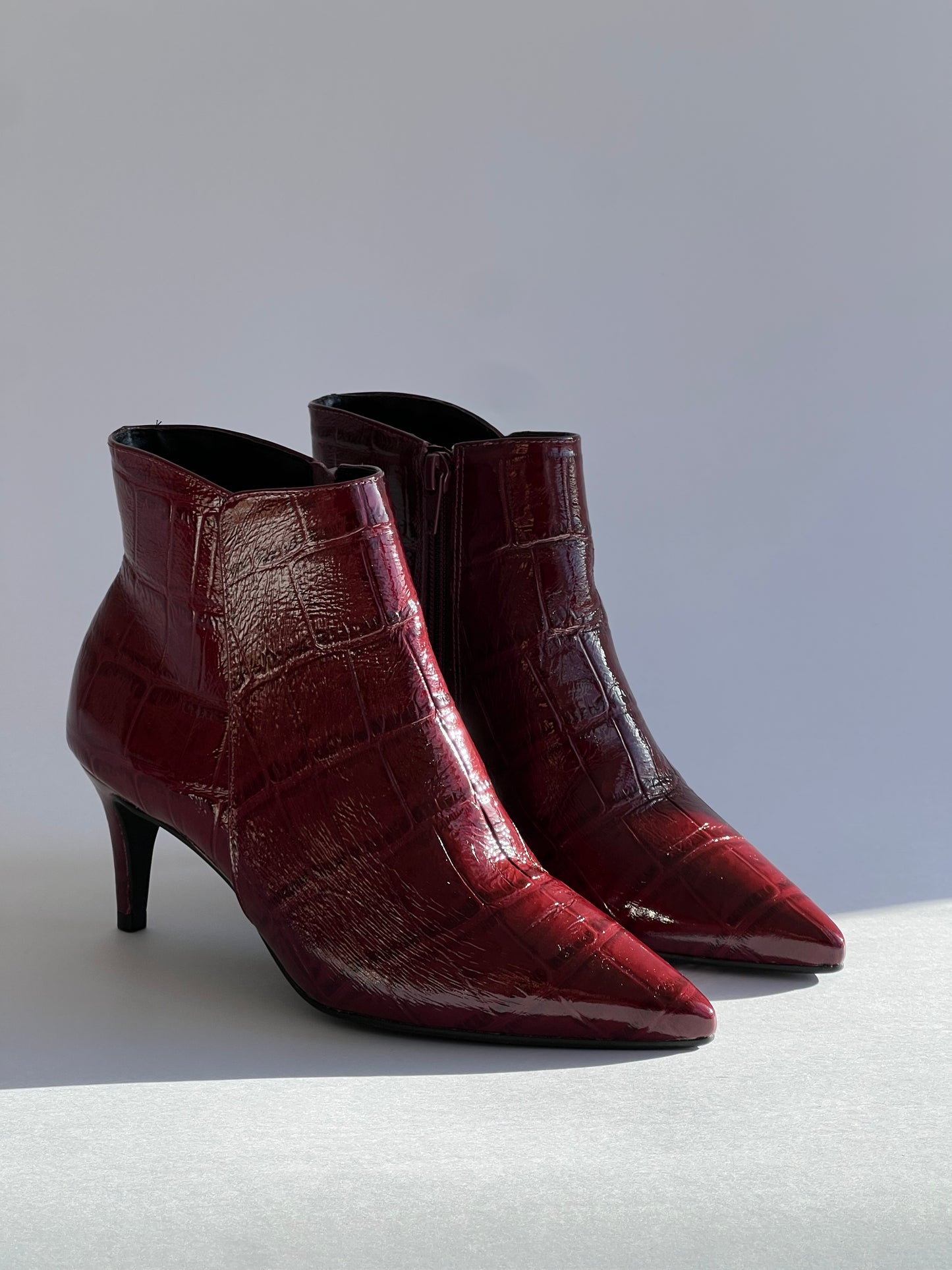 Botines Marie Burdeos