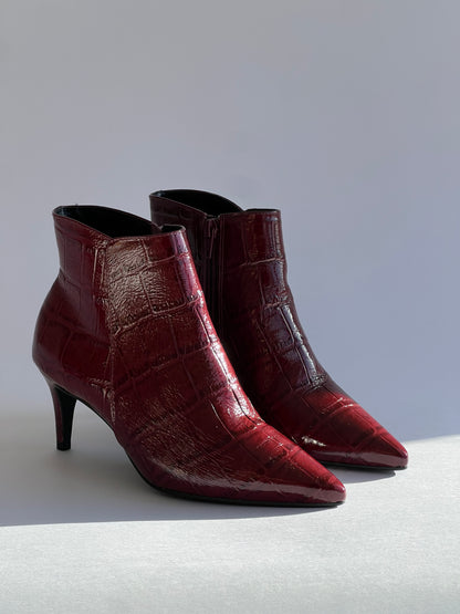 Botines Marie Burdeos