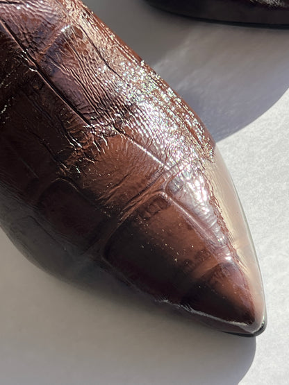 Botines Marie Marrón